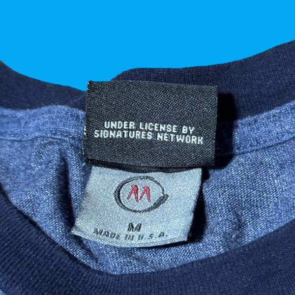 VTG Y2K Lynyrd Skynyrd Short Sleeve Ringer Graphic T Shirt Medium Winterland - Picture 6 of 9